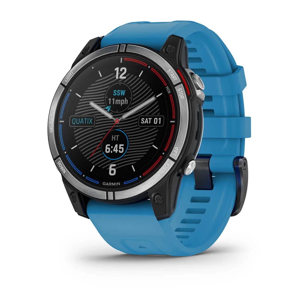 Đồng Hồ Garmin Quatix 7–Standard Edition Xanh Dương 47mm